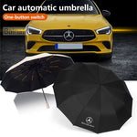 Load image into Gallery viewer, Car Automatic Folding Windproof UV Sunshade Umbrella For Mercedes Benz AMG A B C E S Class GLA GLB GLC CLS EQC Vito Sprinter ML