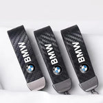 Load image into Gallery viewer, For BMW M 1 2 3 4 5 7 Series X1 X3 X4 X5 X6 X7 F10 F30 E46 E60 Carbon Leather Car Keyring Luxury Logo Car Keychain Car Key Ring