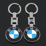 Load image into Gallery viewer, Enamel Double-sided BMW Car Logo Metal Keychain Couple Car Key Ring Pendant Decoration
