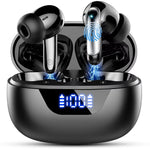 Load image into Gallery viewer, Wireless Headphones,Bluetooth 5.3 Stereo Earphones in Ear with 4 ENC Mic Clear Calls,Noise Cancelling Ear Buds,48H battery life.

