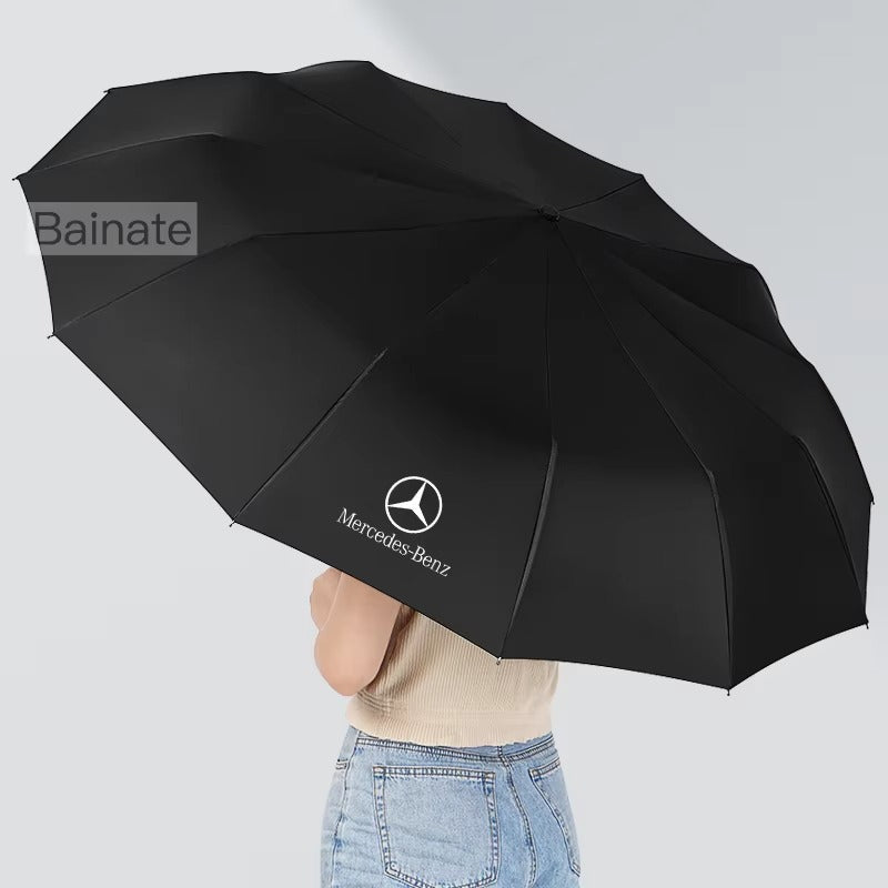 Car Automatic Folding Windproof UV Sunshade Umbrella For Mercedes Benz AMG A B C E S Class GLA GLB GLC CLS EQC Vito Sprinter ML