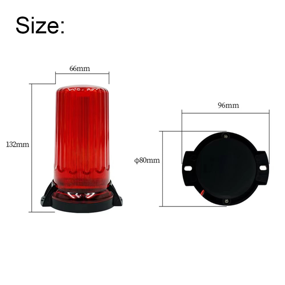 Car Strobe Light Emergency Car Rotating Traffic Indication Beacon Light 54 LED Yellow Blue Red White Car Flash Warning Light
