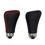 Load image into Gallery viewer, Universal Car Gear Shift Knob Gear Stick 5 / 6 Speed Manual Shifter Lever Black Red Line Stitche PU Leather
