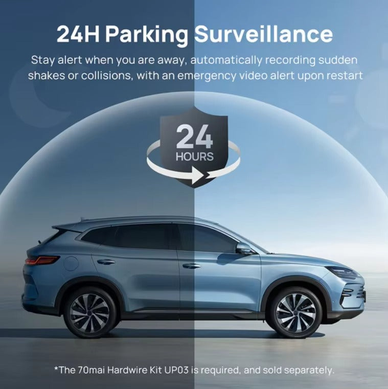 Original 70mai M310 Car , Night Owl Vision DVR Recorder Driving Recorder with APP Control 24-hour Parking Dash Cam