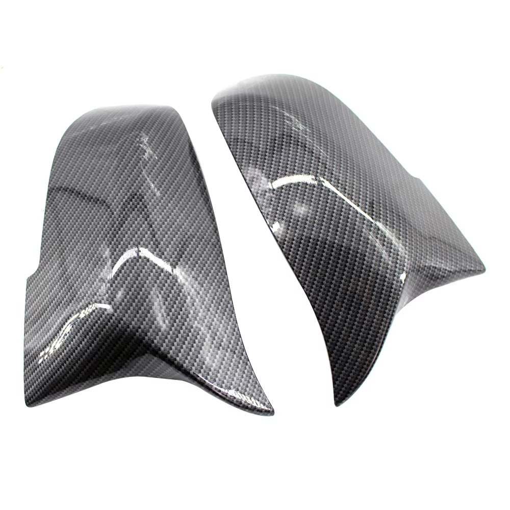 Rearview Mirror Shells Side Wing Mirror Cover Cap Carbon Fiber Style Pair Replacement For BMW F32 F30 F31 F33 F36