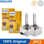 Load image into Gallery viewer, Philips Xenon Original D1S D2S D2R D3S D4S Standard 35W 4200K White Car HID Headlight Germany Bulb Replace High Low Beam Pair
